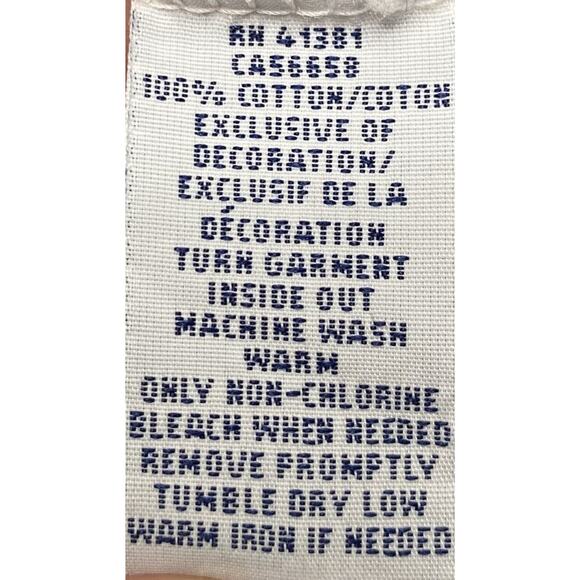 Polo Ralph Lauren USA Polo Shirt Mens 2XLT White USA Big Logo Embroidered #3 - Picture 7 of 9